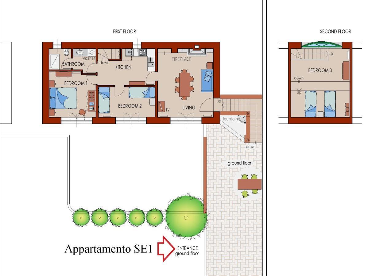 Palazzo Barbo Apartman Pumenengo Szoba fotó